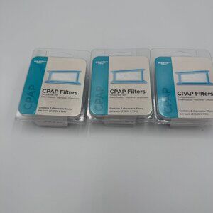 Equate CPAP 6 Disposable Filters 2.19 x1" for DreamStation Machines, New in Box